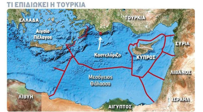 Οι τουρκικές δραστηριότητες στην κυπριακή ΑΟΖ
