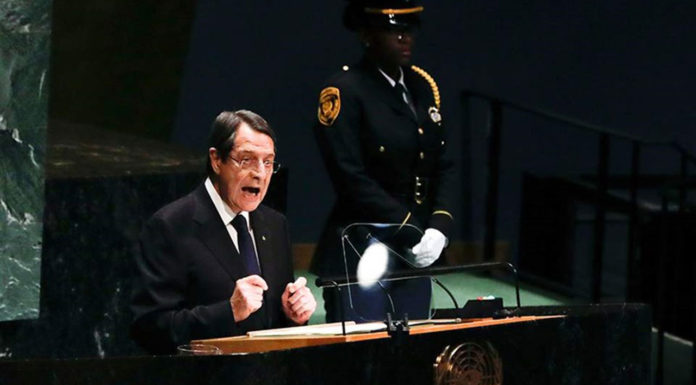 Απάντηση μέσω ΟΗΕ Αναστασιάδη σε Ερντογάν