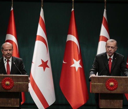 Σκληρή γραμμή για δύο κράτη από τον Τούρκο Πρόεδρο