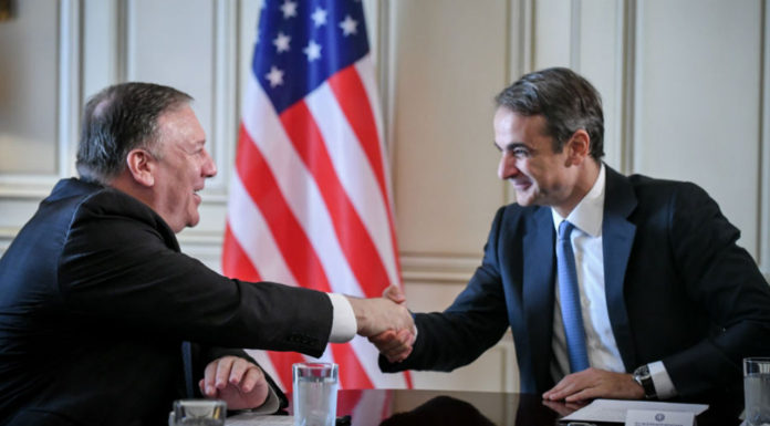 Αποχαιρετισμός Μάικ Πομπέο με αναφορές στο ταξίδι του στα Χανιά