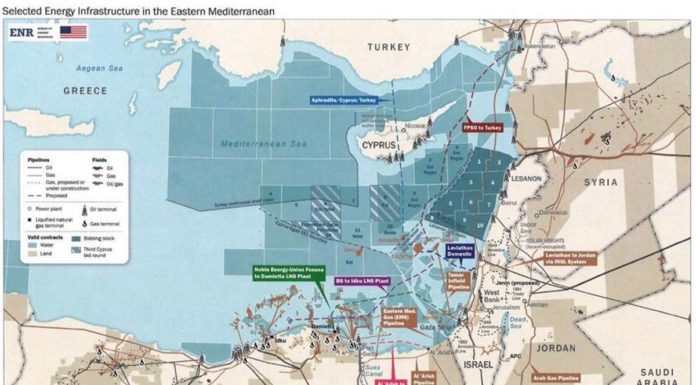 Τι αποκαλύπτει ο χάρτης των ΗΠΑ για ΑΟΖ σε Α. Μεσόγειο