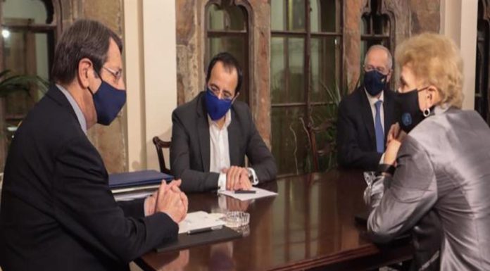 Η Λουτ θα δώσει ολοκληρωμένη εικόνα για το κυπριακό στον ΓΓ του ΟΗΕ