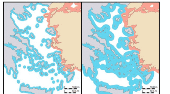 «Ποιά ὑφαλοκρηπῖδα στίς διερευνητικές; Γιά τά χωρικά ὕδατα συζητούσαμε!»