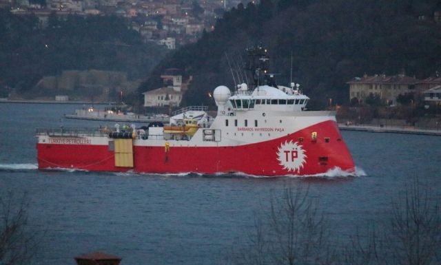 Αποχώρησε το «Μπαρμπαρός» από την Κυπριακή ΑΟΖ