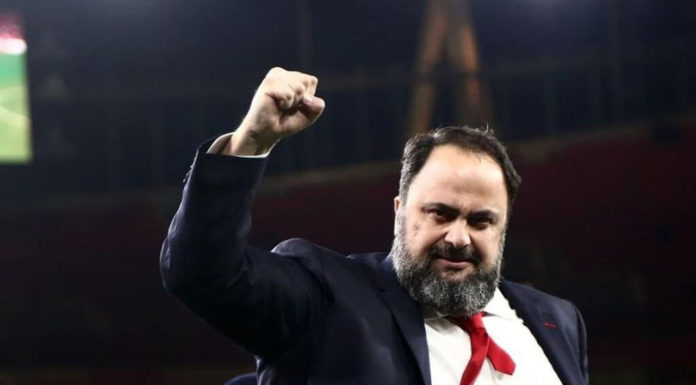 Η ανάρτηση Μαρινάκη για την Άρσεναλ: Προχωράμε δυνατά!