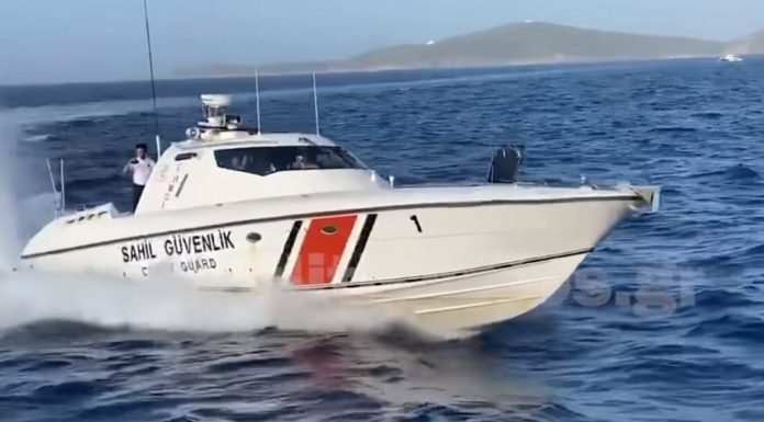 Χίος: Παρενοχλήσεις σκαφών της Frontex από τουρκικές ακταιωρούς