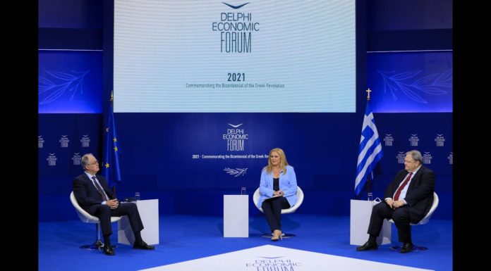 Φόρουμ Δελφών | Ευ. Βενιζέλος: “Οι επείγουσες προκλήσεις της φιλελεύθερης δημοκρατίας”