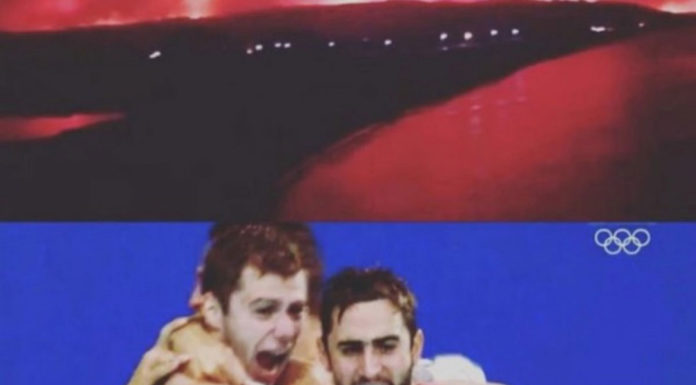 Συγκλονιστικό – Καίγεται το σπίτι παίκτη της εθνικής ομάδας πόλο στην Αγία Άννα Ευβοίας