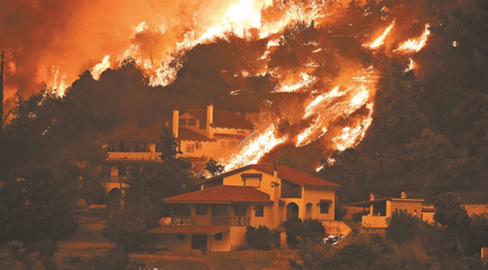 Πύρινος όλεθρος – Το «ντόμινο» που κατέκαψε 1.300.000 στρέμματα δάσους… Του Βασίλη Λαμπρόπουλου
