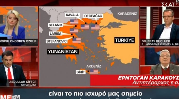 «Οι ΗΠΑ σταματούν στην Αλεξανδρούπολη τον τουρκικό στρατό!» Τούρκος απόστρατος αξιωματικός αποκαλύπτει επεκτατικές βλέψεις