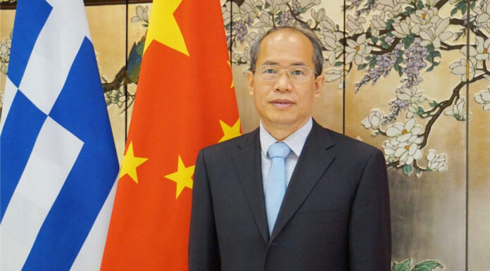 Κινέζος πρέσβης: Μετριοπαθής και ορθολογική η θέση της Ελλάδας για την Ανατολική Μεσόγειο