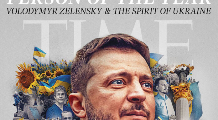 Ζελένσκι: «Πρόσωπο της Χρονιάς» για το περιοδικό Time