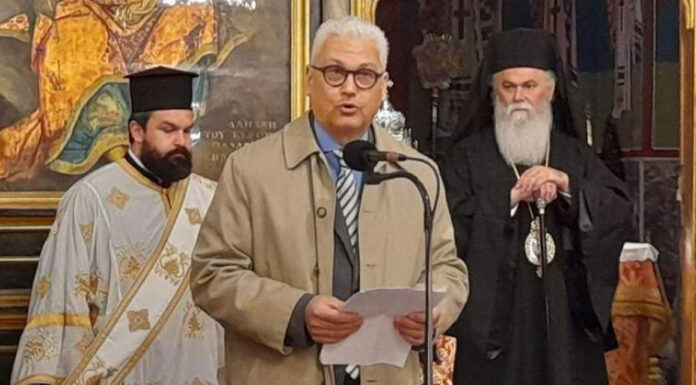 Ο Φωκίων Ζαΐμης εκφώνησε τον πανηγυρικό στις εκδηλώσεις για την Μυστική Συνέλευση της Βοστίτσας