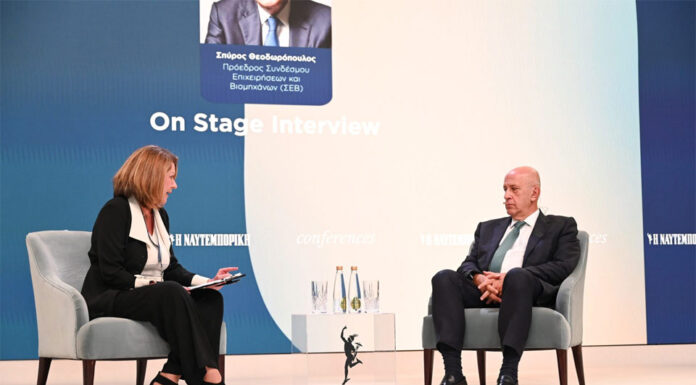 Σπ. Θεοδωρόπουλος στο 4ο Οικονομικό Συνέδριο της «Ν»: Κλειδί η ενίσχυση της παραγωγικότητας – Το μόνο που με φοβίζει είναι ο λαϊκισμός