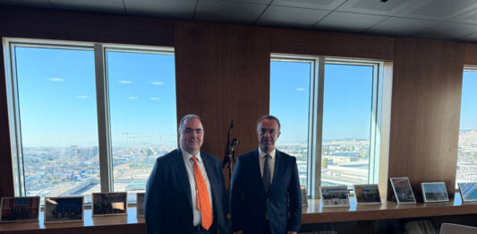 Συνάντηση εργασίας στο Χρηματιστήριο Αθηνών