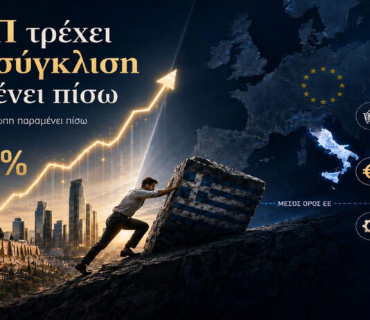 Γιατί το ΑΕΠ ανεβαίνει αλλά η Ελλάδα μένει «φτωχός συγγενής»… Του Γιώργου Παπανικολάου