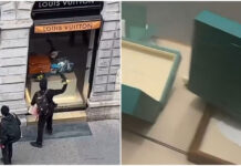 Πλιάτσικο και χάος στη Γαλλία: Κουκουλοφόροι σπάνε βιτρίνες, αρπάζουν ό,τι βρουν από Hermès, Louis Vuitton και Galeries Lafayette μέχρι φούρνους, δείτε βίντεο